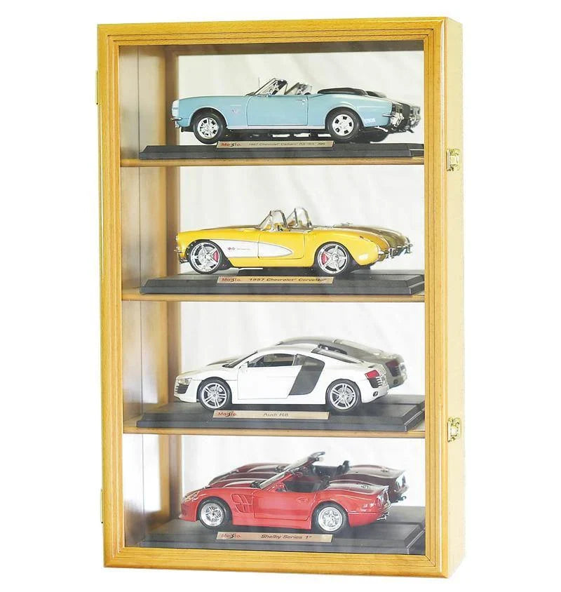 Small 1/18 Scale Diecast Display Case Cabinet with UV Protection