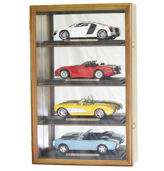 Small 1/18 Scale Diecast Display Case Cabinet | UV Protection