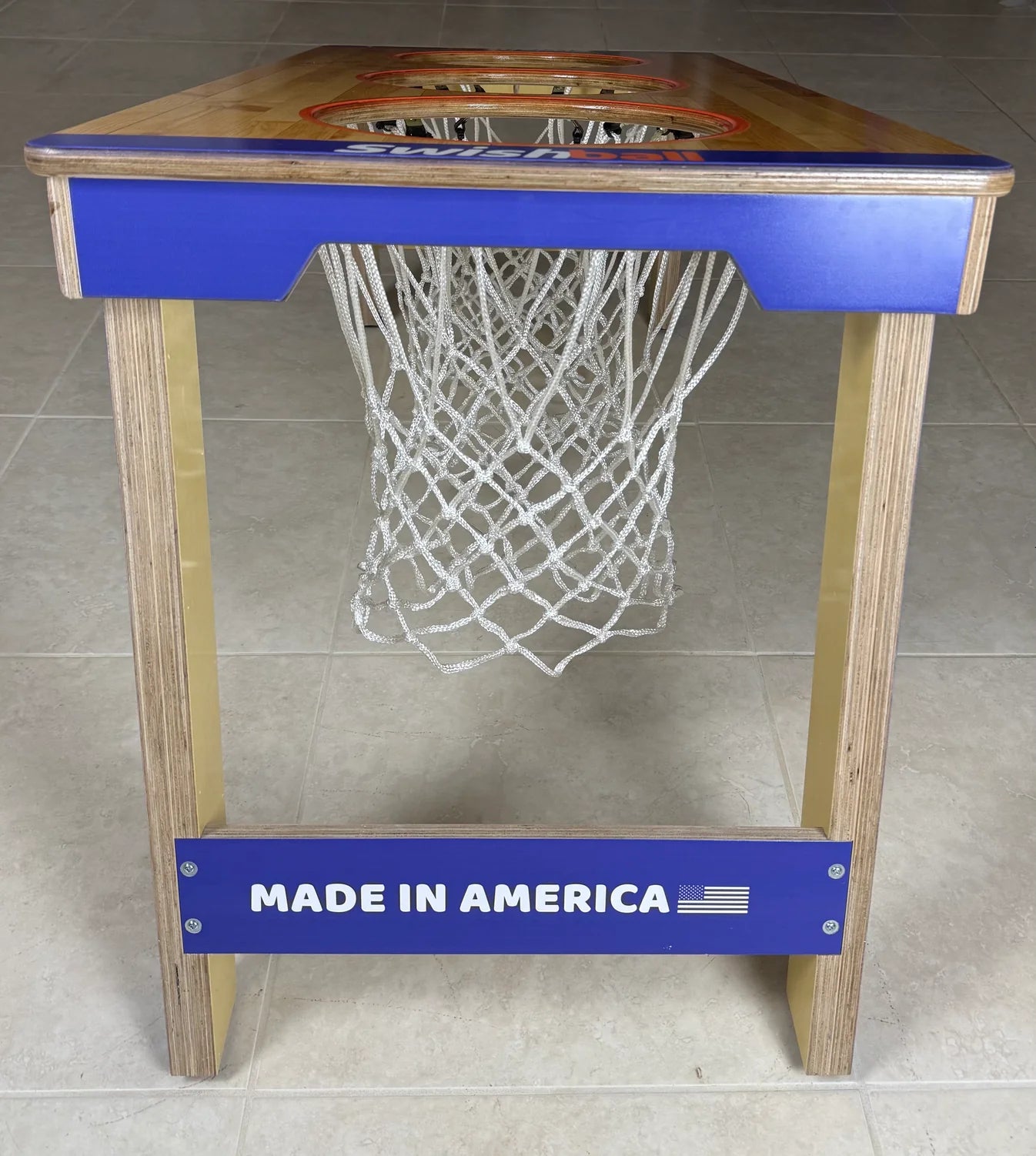 Swishball – Basketball Cornhole Game | Outdoor Backyard Basketball Shooting Game Set