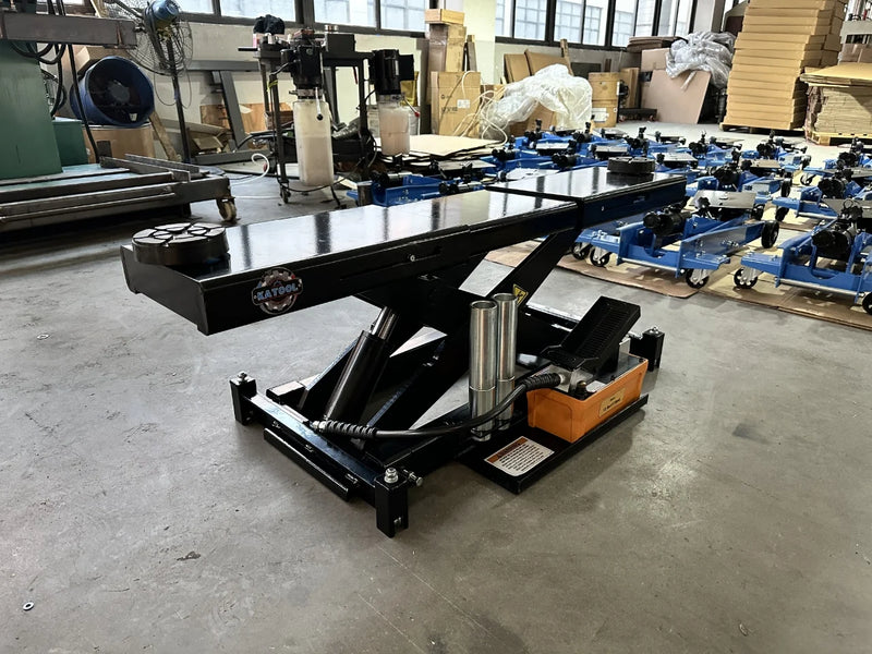Katool Hydraulic Rolling Bridge Jack 4 Post Lift KT-RJ70 7000 lb Air
