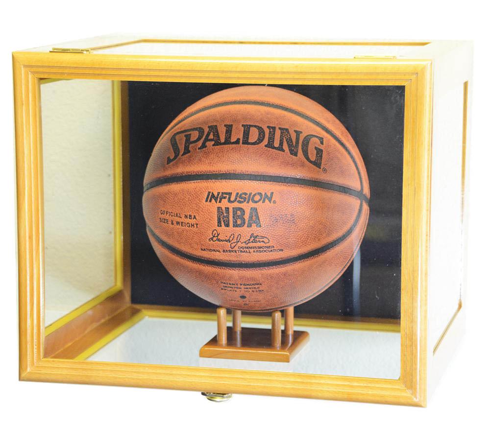 Basketball Display Case Wall Mount & Free Standing UV Protection