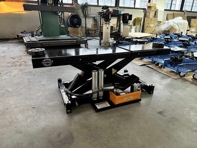 Katool Hydraulic Rolling Bridge Jack 4 Post Lift KT-RJ70 7000 lb Air