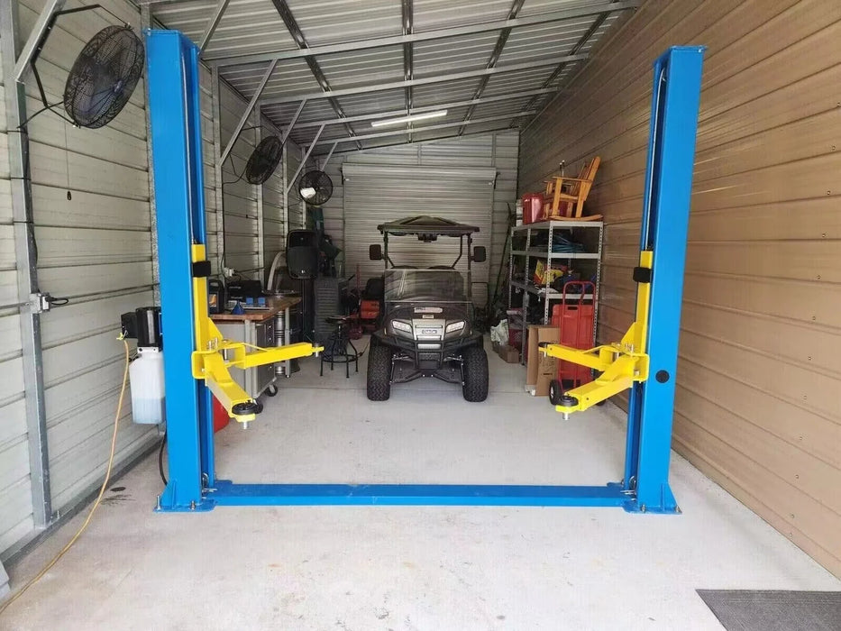 Katool KT H105 10000 lb Base Plate Symmetric Two Post Car Lift 220V
