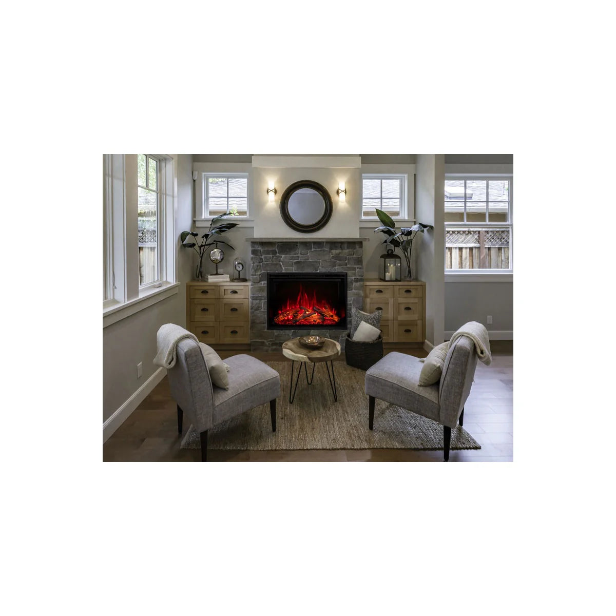 Modern Flames Redstone Built-In Electric Fireplace Insert