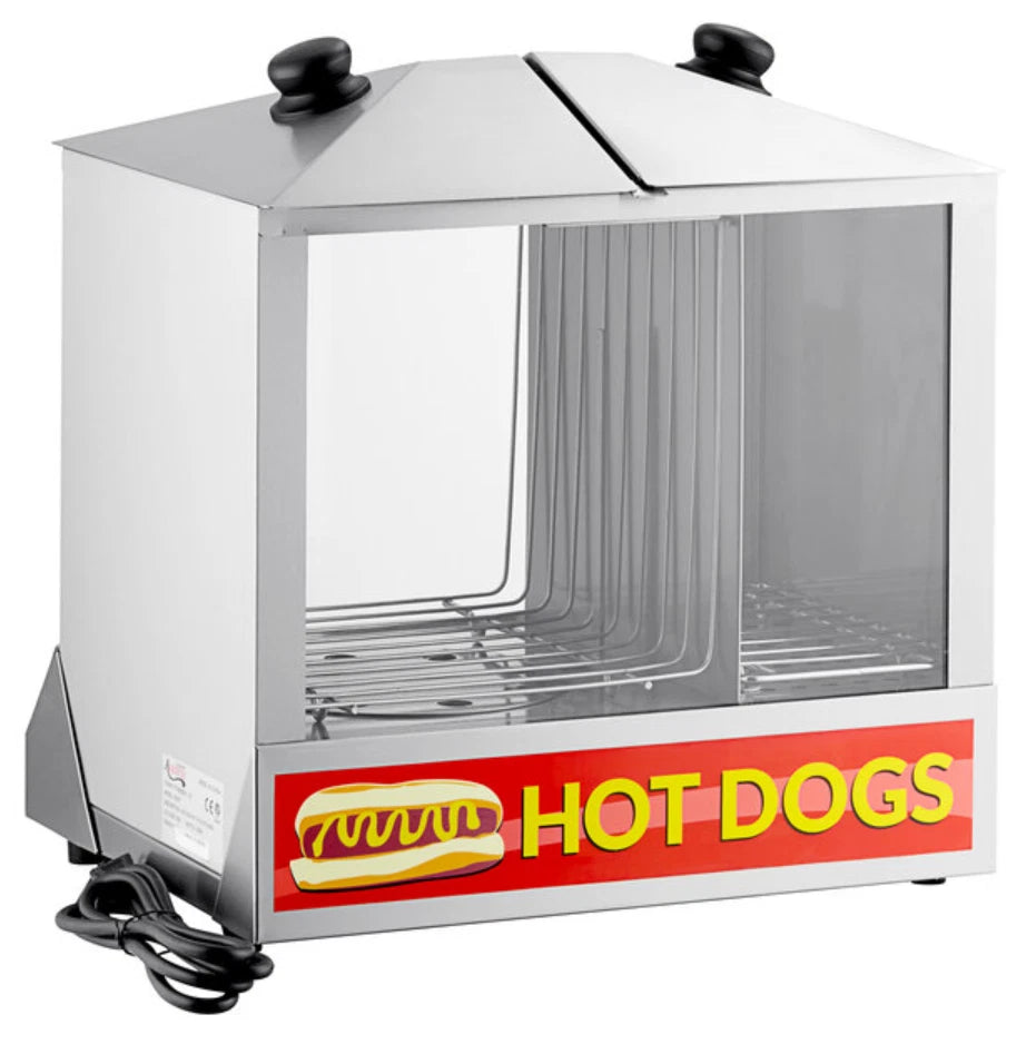 Commercial Catering Hot Dog Steamer Warmer Cooker Machine Bun Food Electric 120V