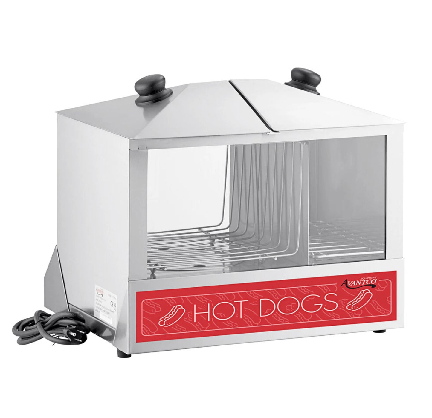 Commercial Catering Hot Dog Steamer Warmer Cooker Machine Bun Food Electric NEW