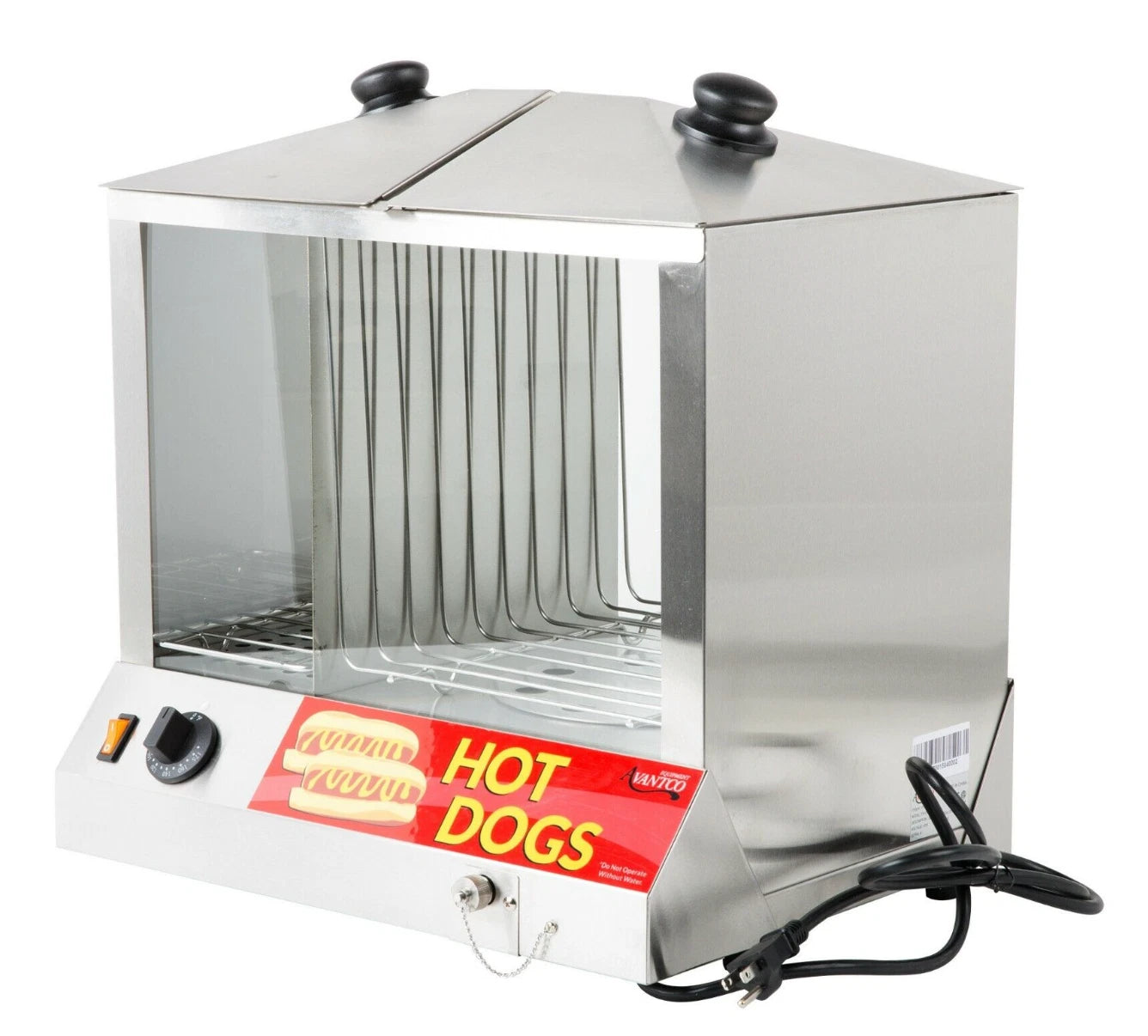 Commercial Catering Hot Dog Steamer Warmer Cooker Machine Bun Food Electric 120V